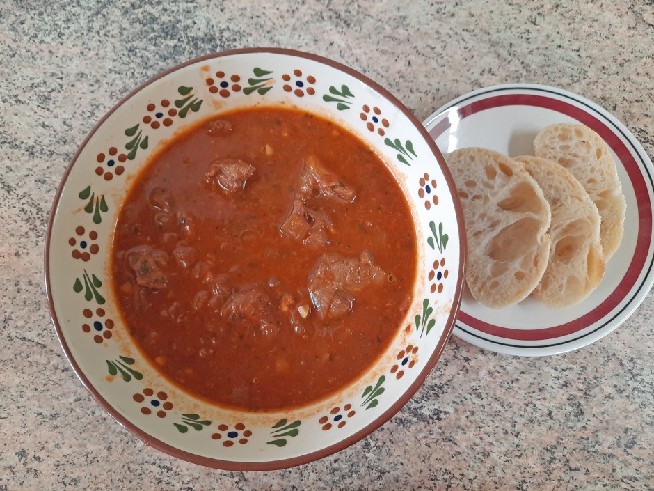 Gulasch mit Malzbier