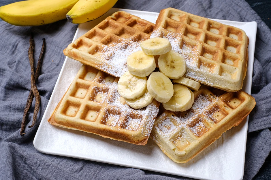 Bananenwaffeln