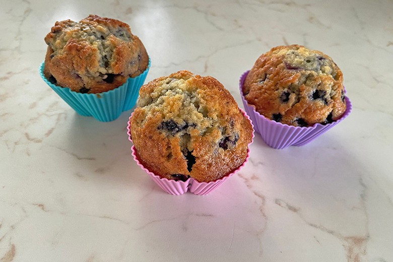 Heidelbeer-Eierlikör-Muffins
