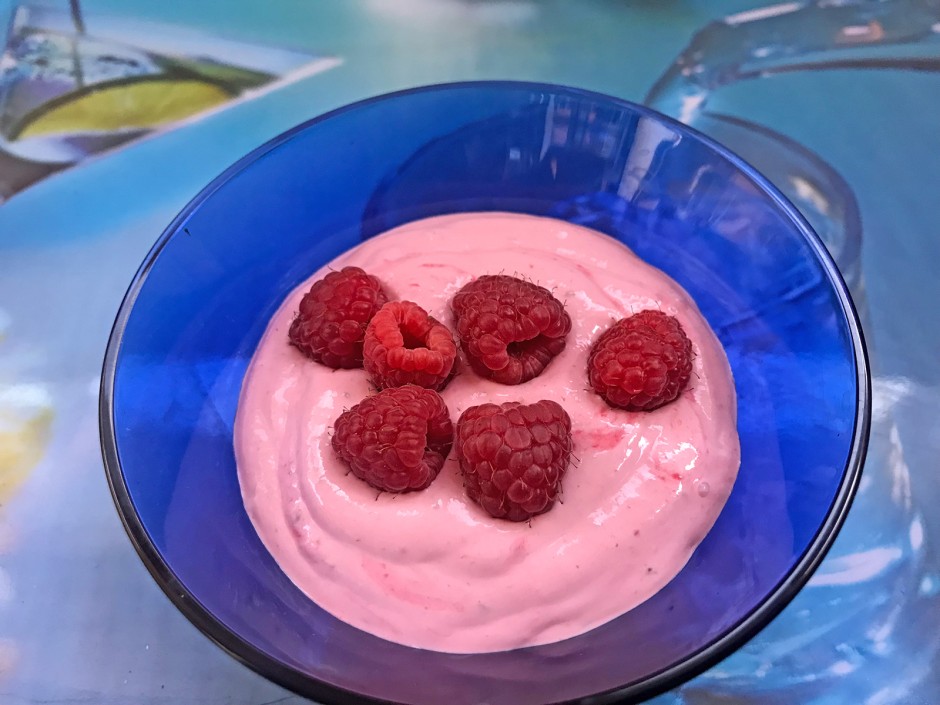 Himbeer-Mascarpone-Creme