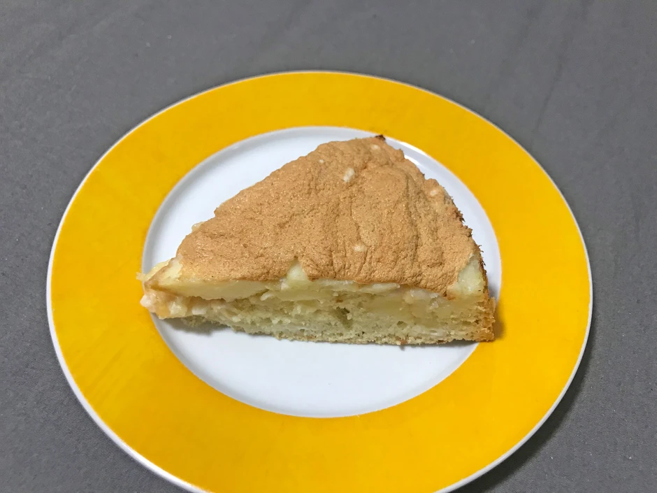 Apfelkuchen mit Haube