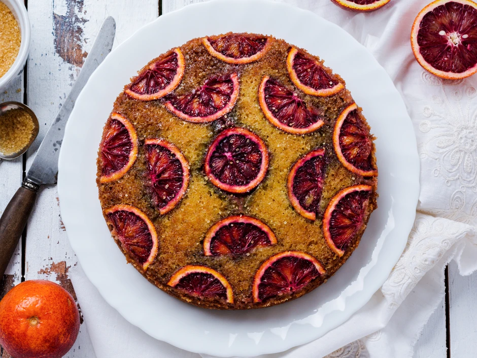 Blutorangenkuchen