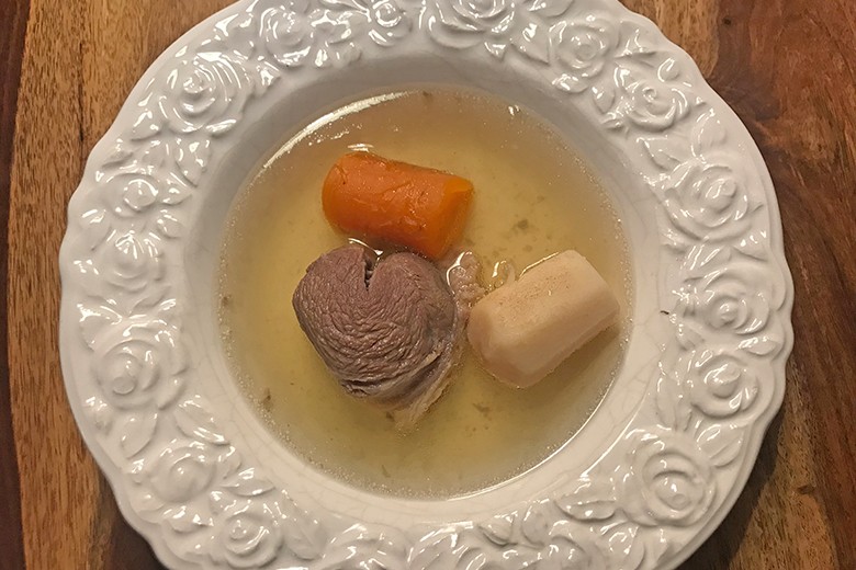 Rindfleischsuppe