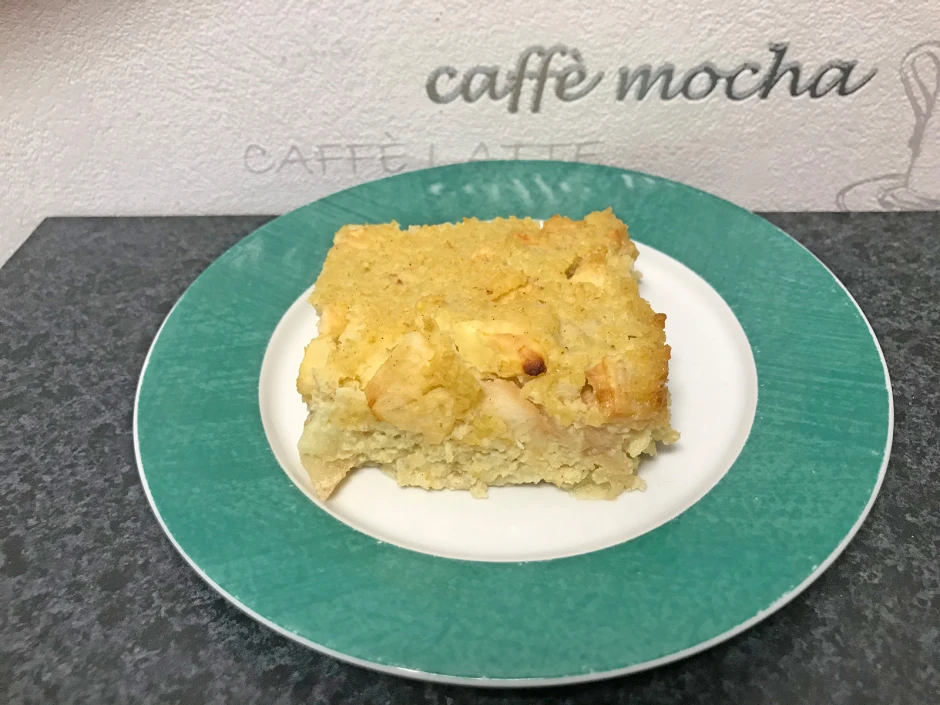 Hirseauflauf mit Äpfeln