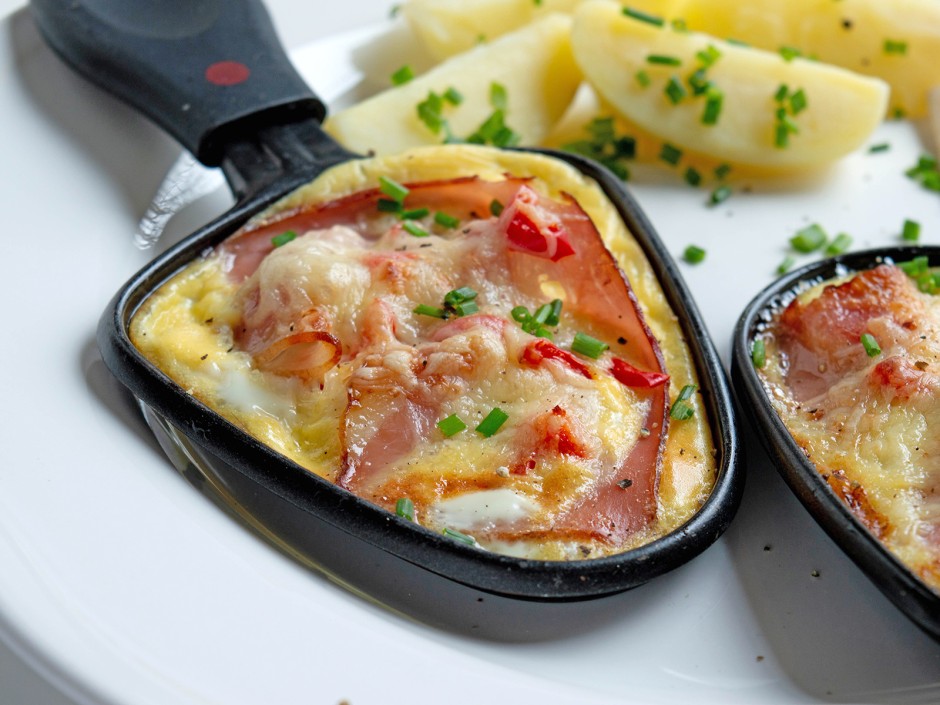 Schinken-Raclette