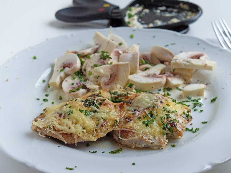 Raclette mit Rinderfilet