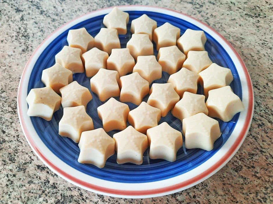 Wei&szlig;es Eiskonfekt