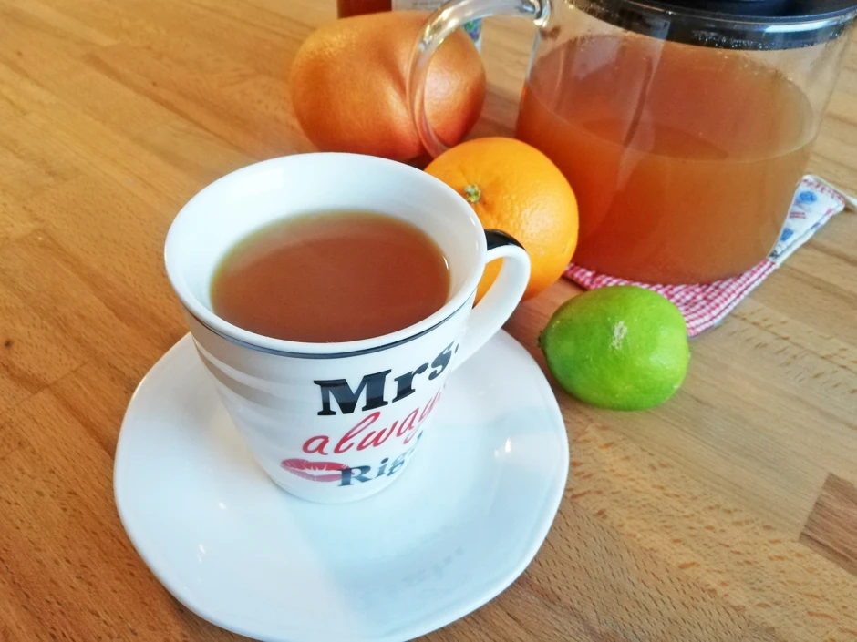 Grapefrucht Orangentee