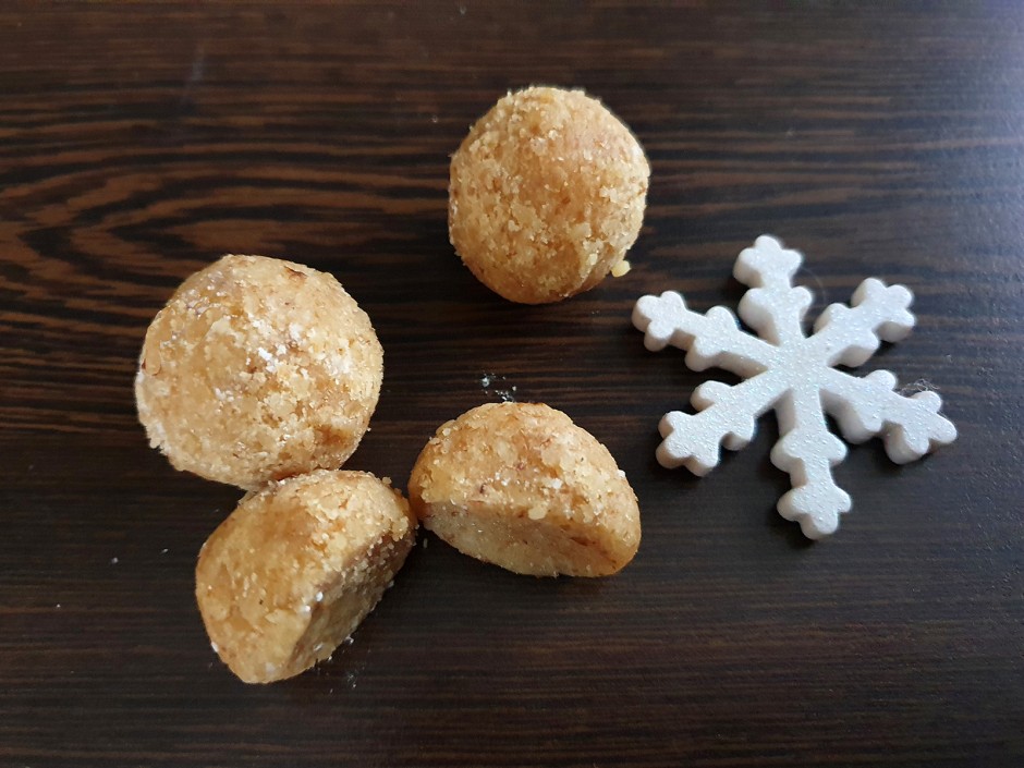 Vanillekipferl-Pralinen Low Carb