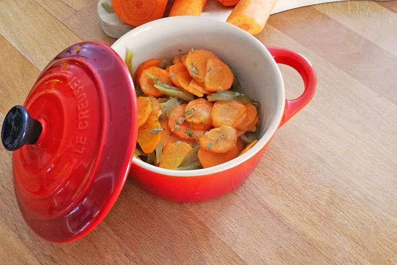 Karotten-Paprika-Gemüse