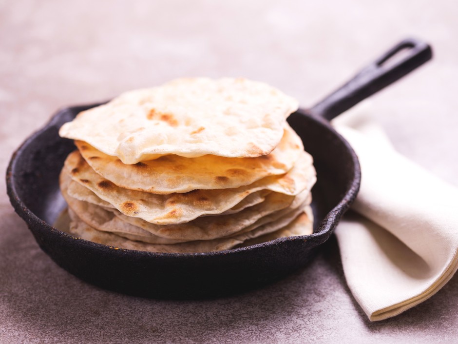 Naan Brot vegan