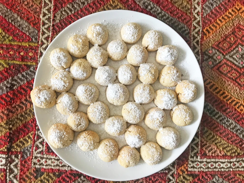 Mandelkekse mit hohem Mandelanteil