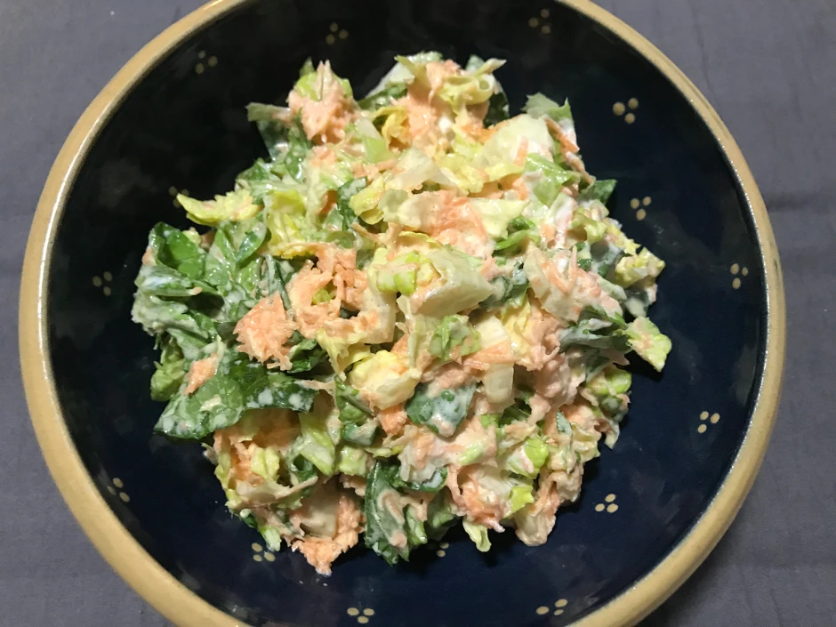 Karottensalat mit Ingwer