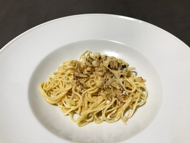 Spaghetti mit Sellerie