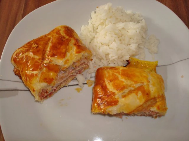 Schweinefilet - Schweinsfilet im Bl&auml;tterteig