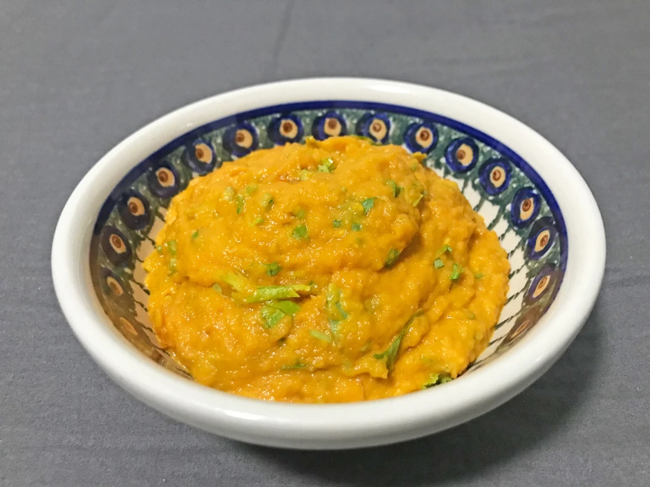 Karottenmus mit Koriander