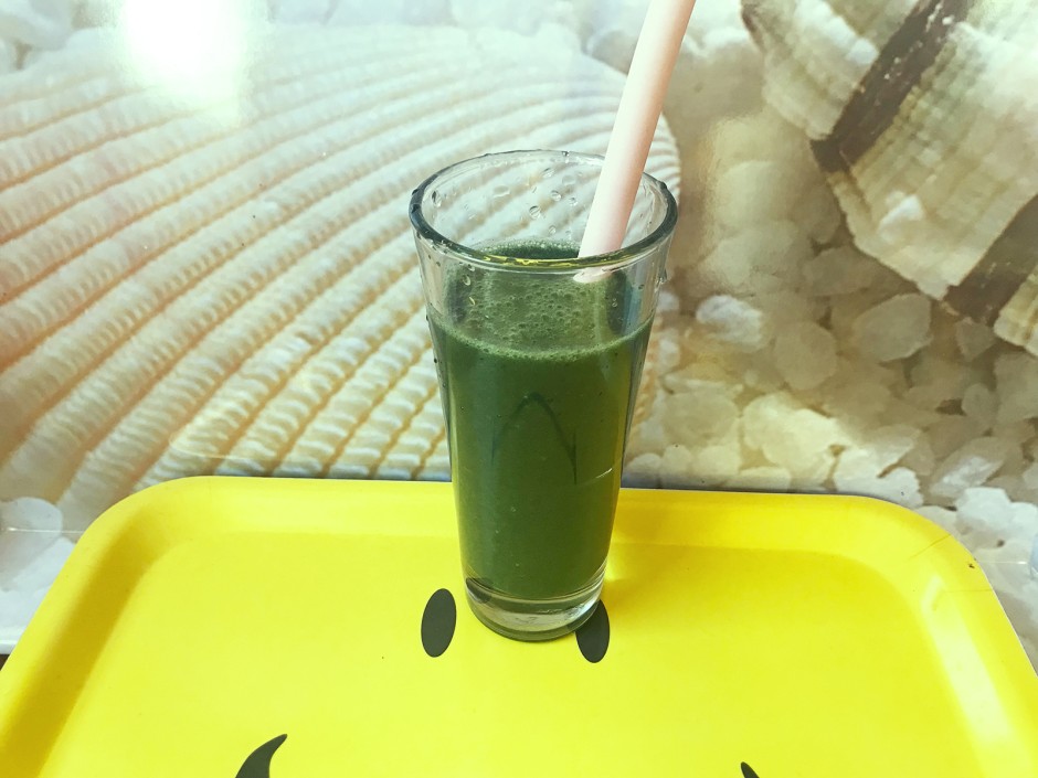 Exotenshake mit Spirulina