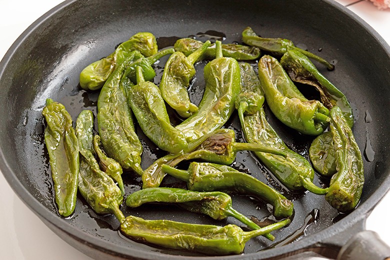 Geschmorte Pimientos