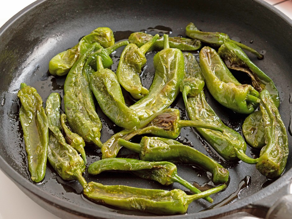Geschmorte Pimientos