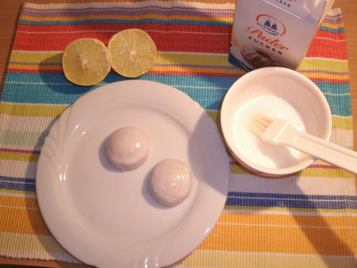 Zitronenglasur