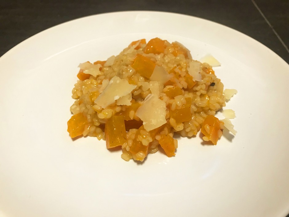 Kürbisrisotto