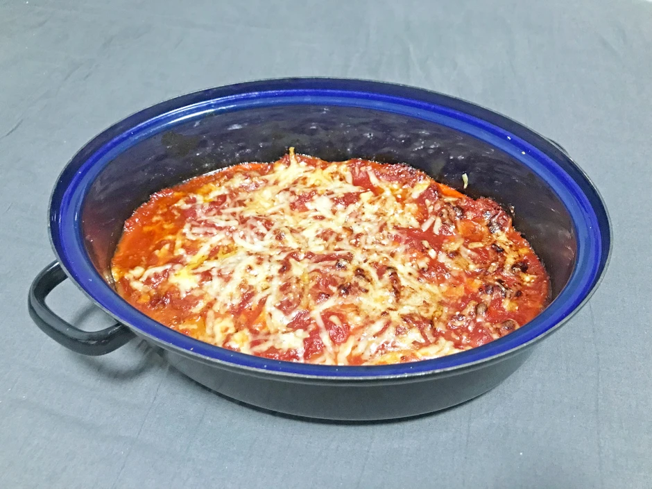 Kürbis-Parmigiana