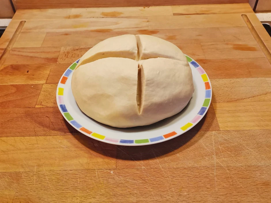 Pizzateig - vegan und einfach