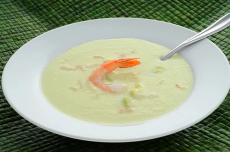 Avocadocremesuppe