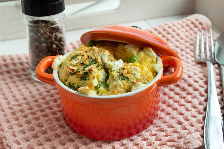 Eierspeise mit Feta