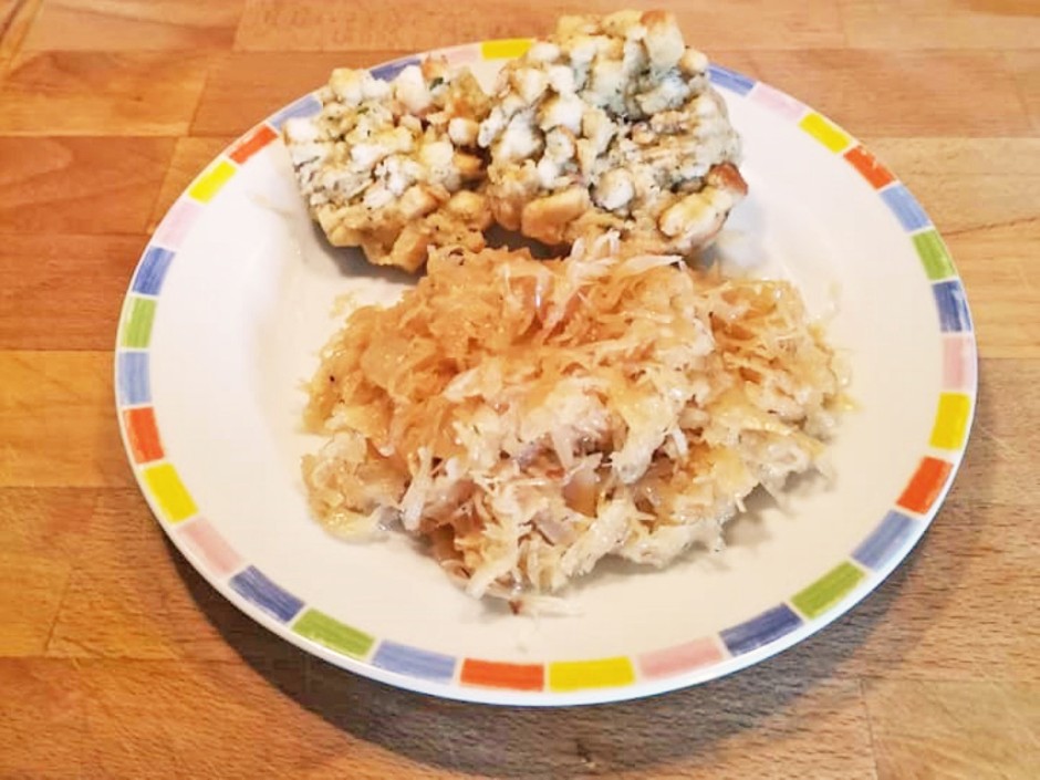 Karamellisiertes Sauerkraut