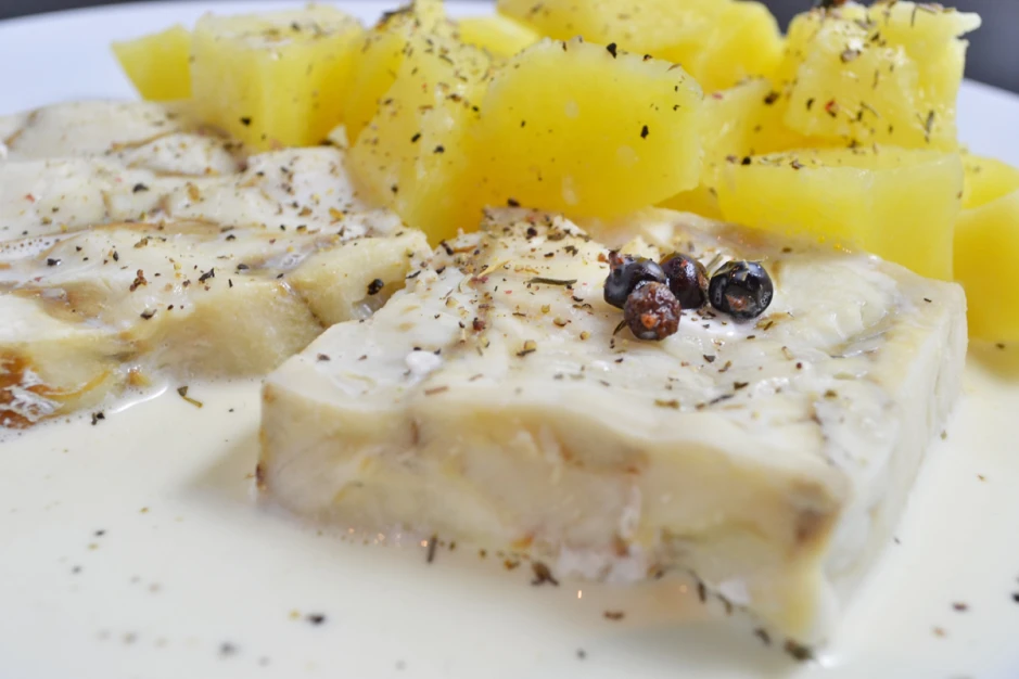 Lachs ged&auml;mpft