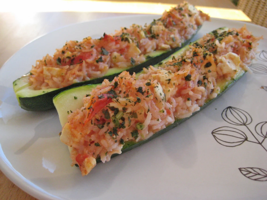 Gef&uuml;llte Zucchini