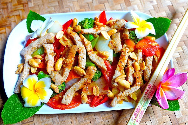 Schweinefleisch süß-sauer