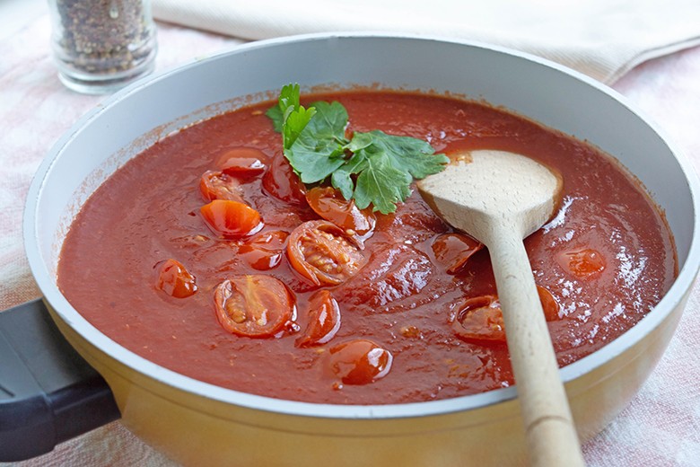 Kirschtomatensauce, selbstgemacht