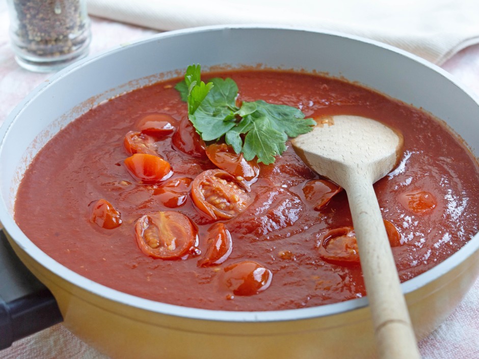 Kirschtomatensauce, selbstgemacht