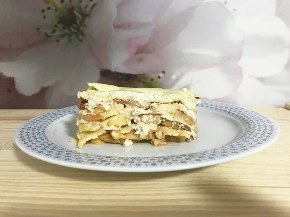 Apfel-Lasagne