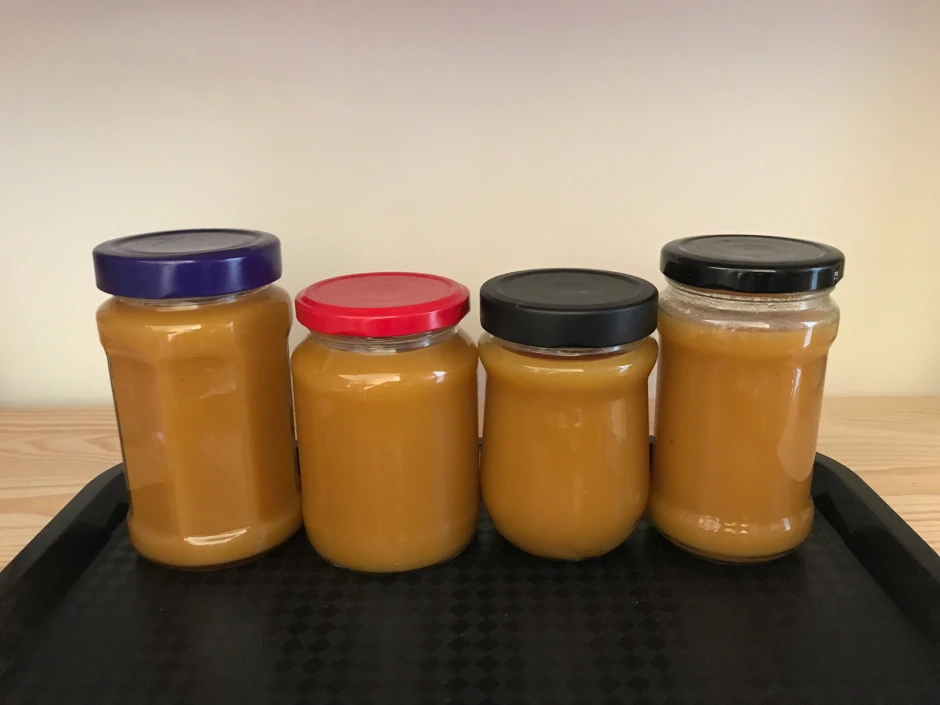 Apfel-Sanddorn-Mus
