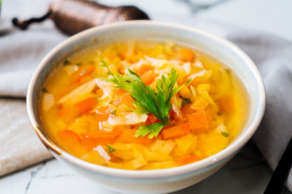 Krautsuppe zum Entschlacken