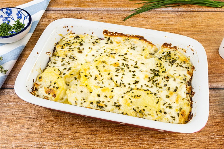 Cremiger Kartoffelauflauf