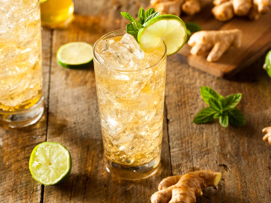 Zitronen-Ingwer-Spritz