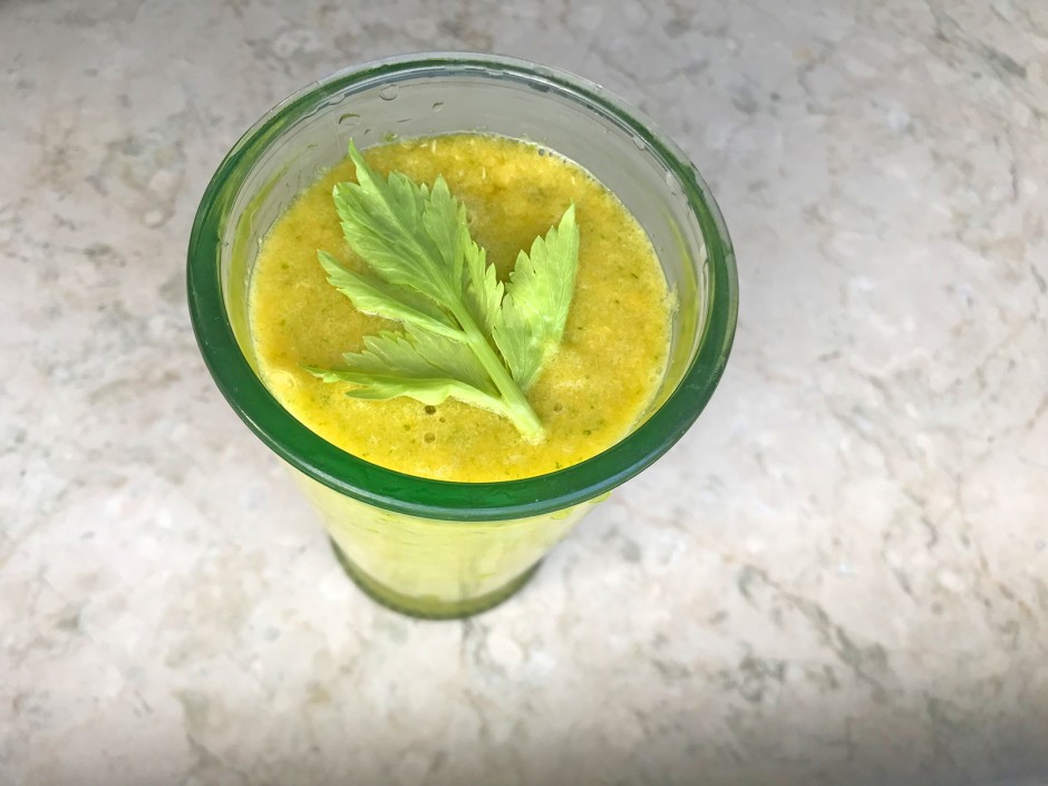 Sellerie-Mandarinen-Smoothie
