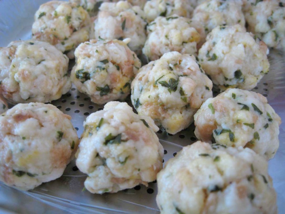 Semmelknödel aus dem Dampfgarer