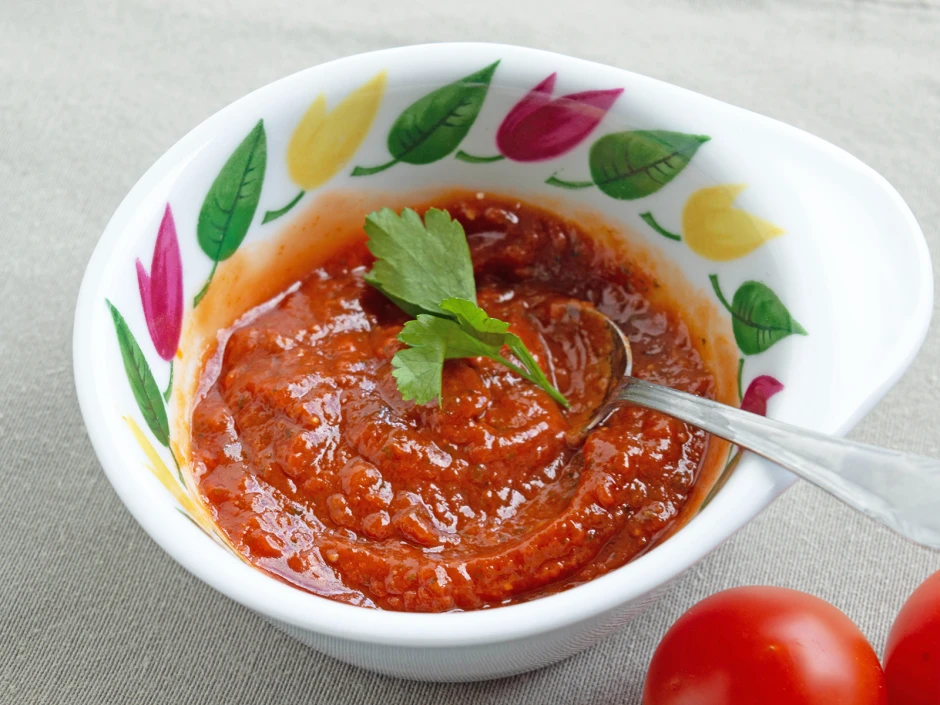 Scharfe Pfefferonisauce