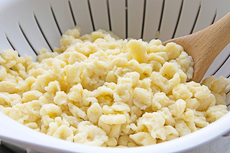 Topfenspätzle