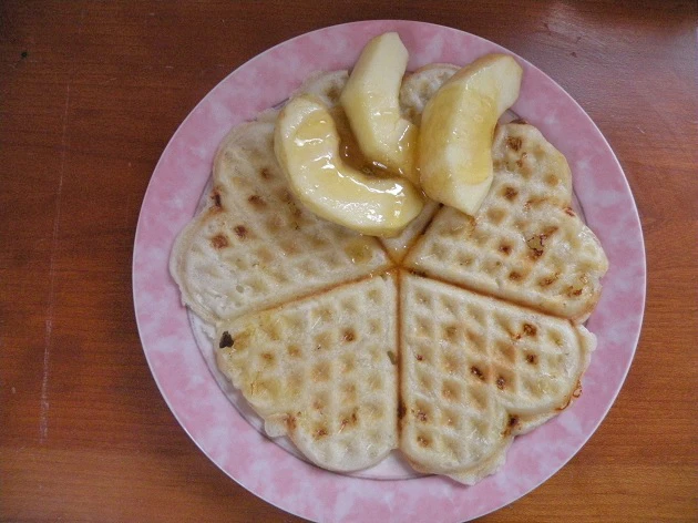 Apfelwaffeln