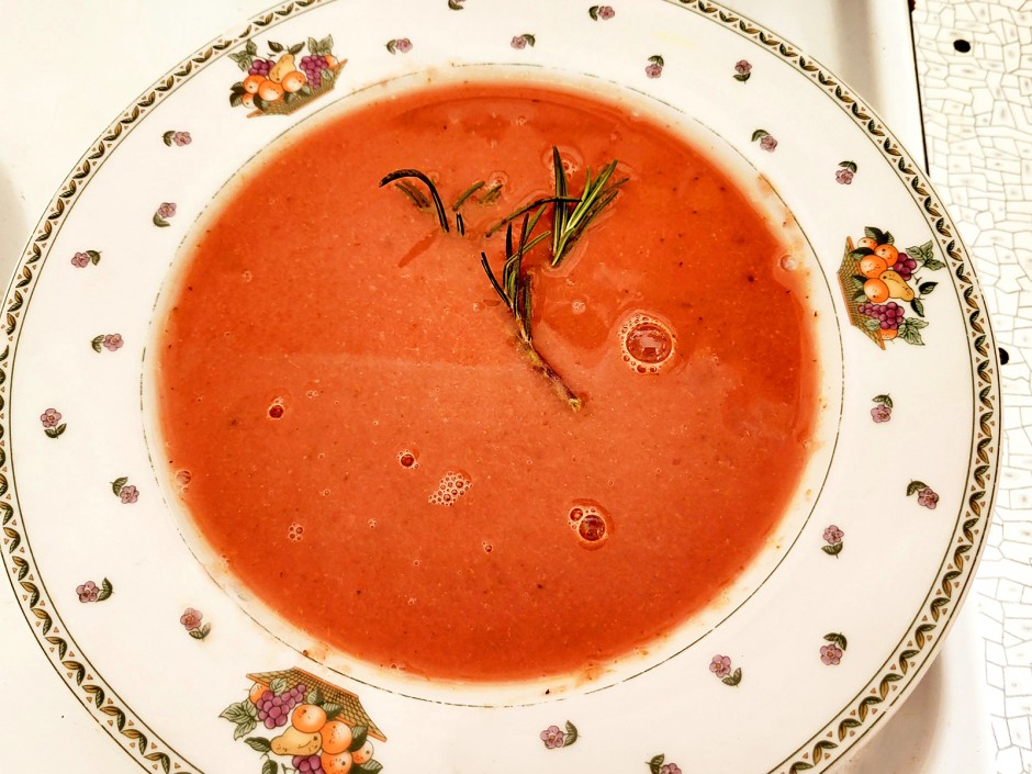 Würzige Gemüsecremesuppe