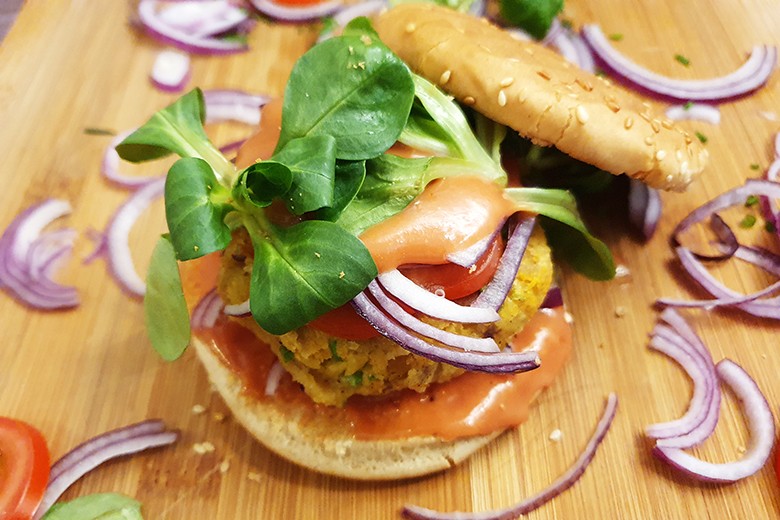 Kichererbsenburger