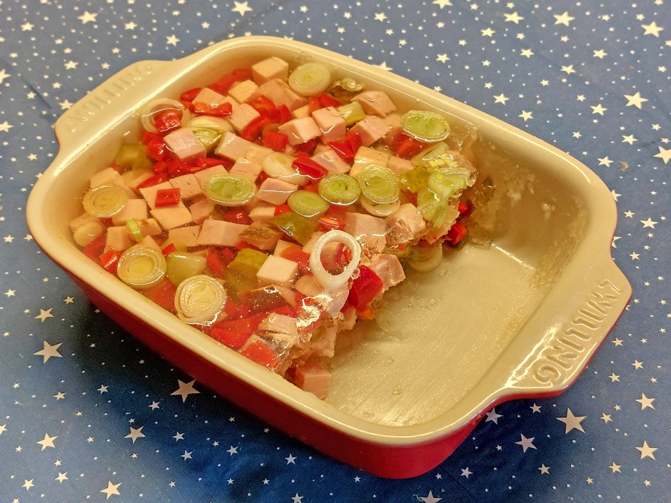 Pikante Schinkensülze