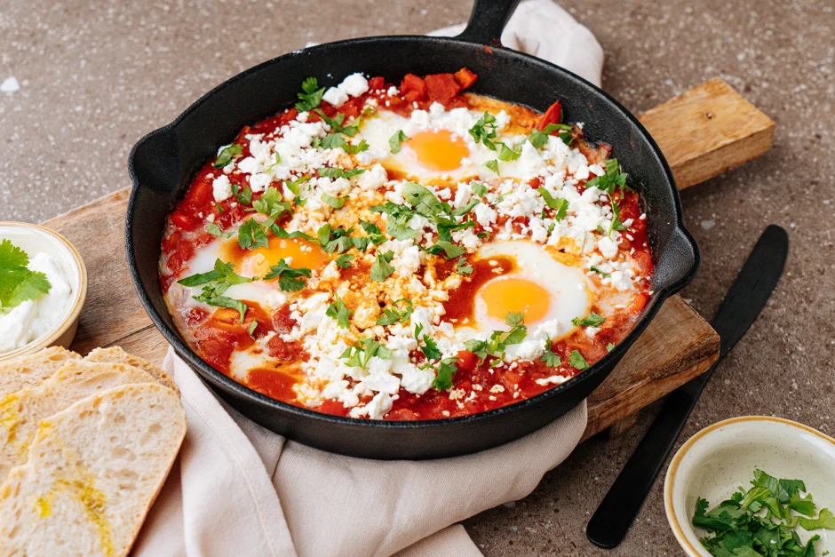 Shakshuka mit Feta