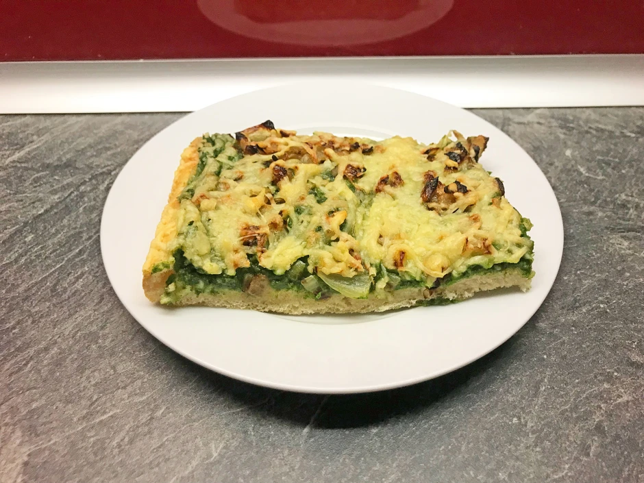Gr&uuml;ne Pizza